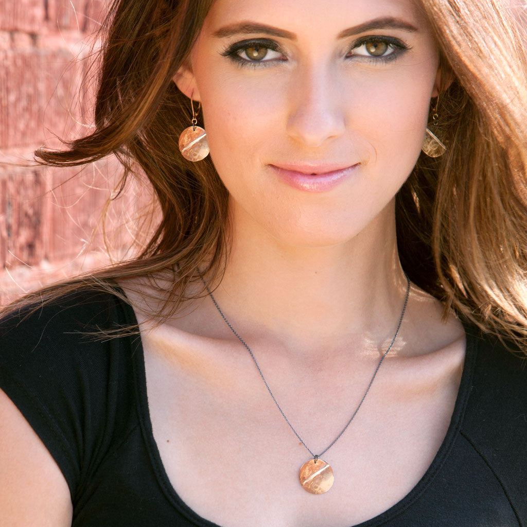 shield earrings - Freshie & Zero