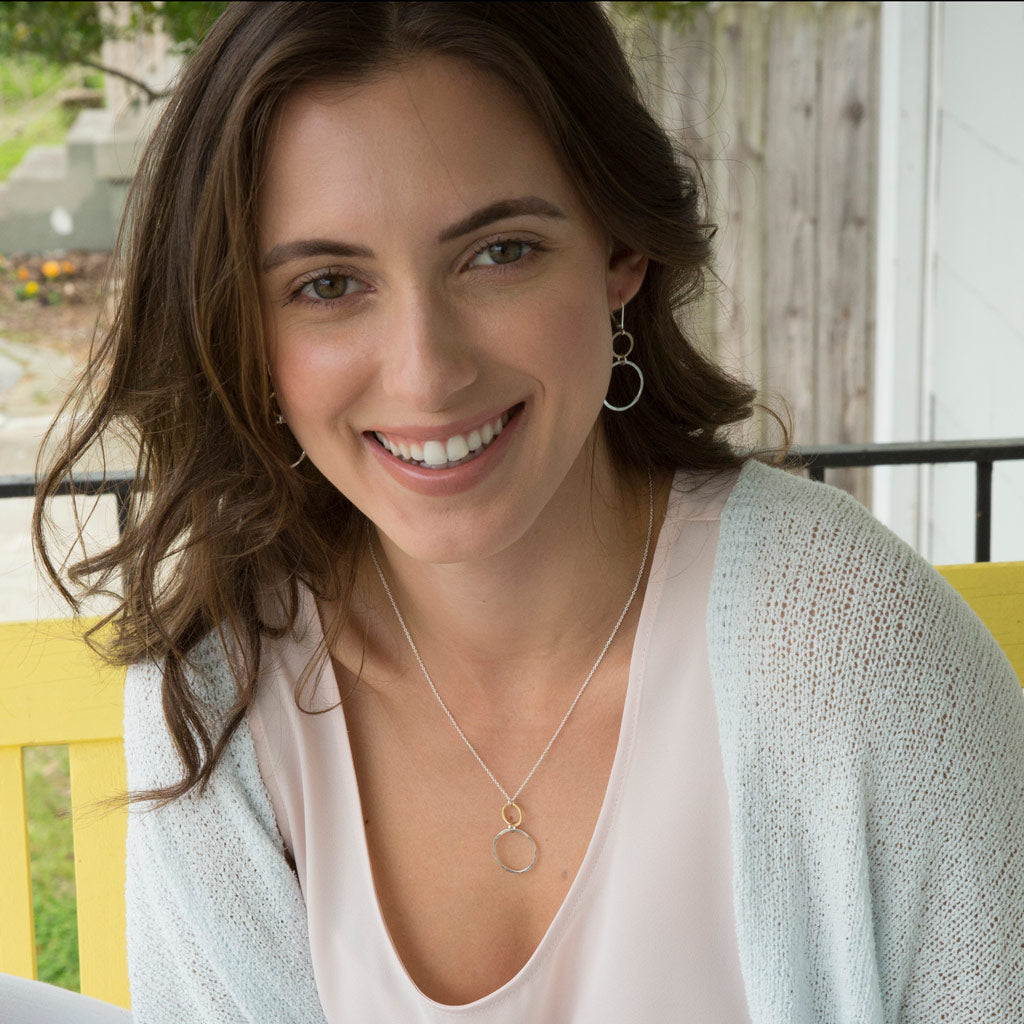 sprout golden earrings - Freshie & Zero