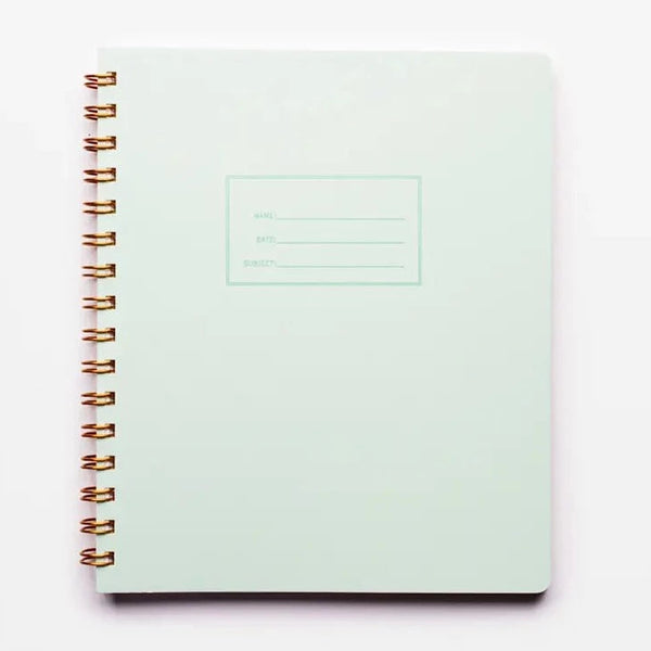Blank Notebook by Shorthand Press: Mint - Freshie & Zero Studio Shop