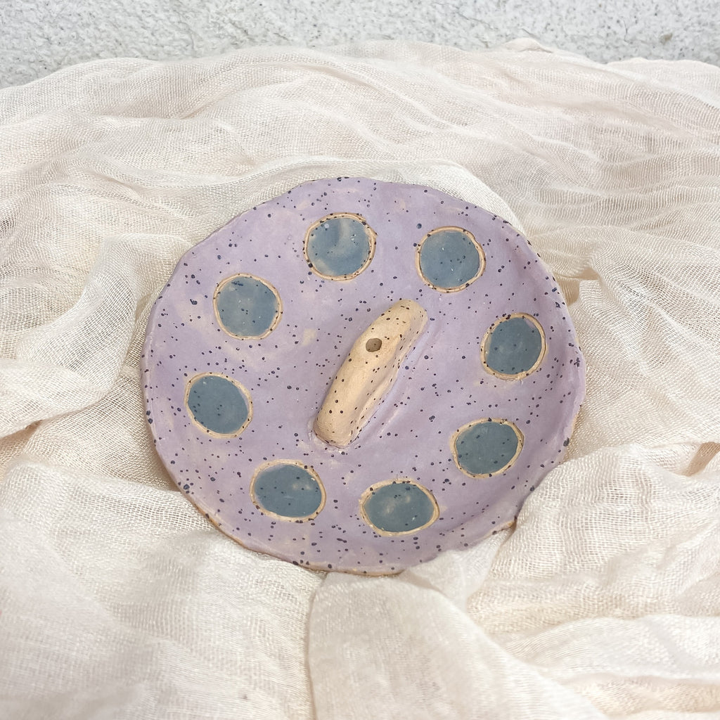 Dots Incense Holder by Honey & Luster - Freshie & Zero Studio Shop