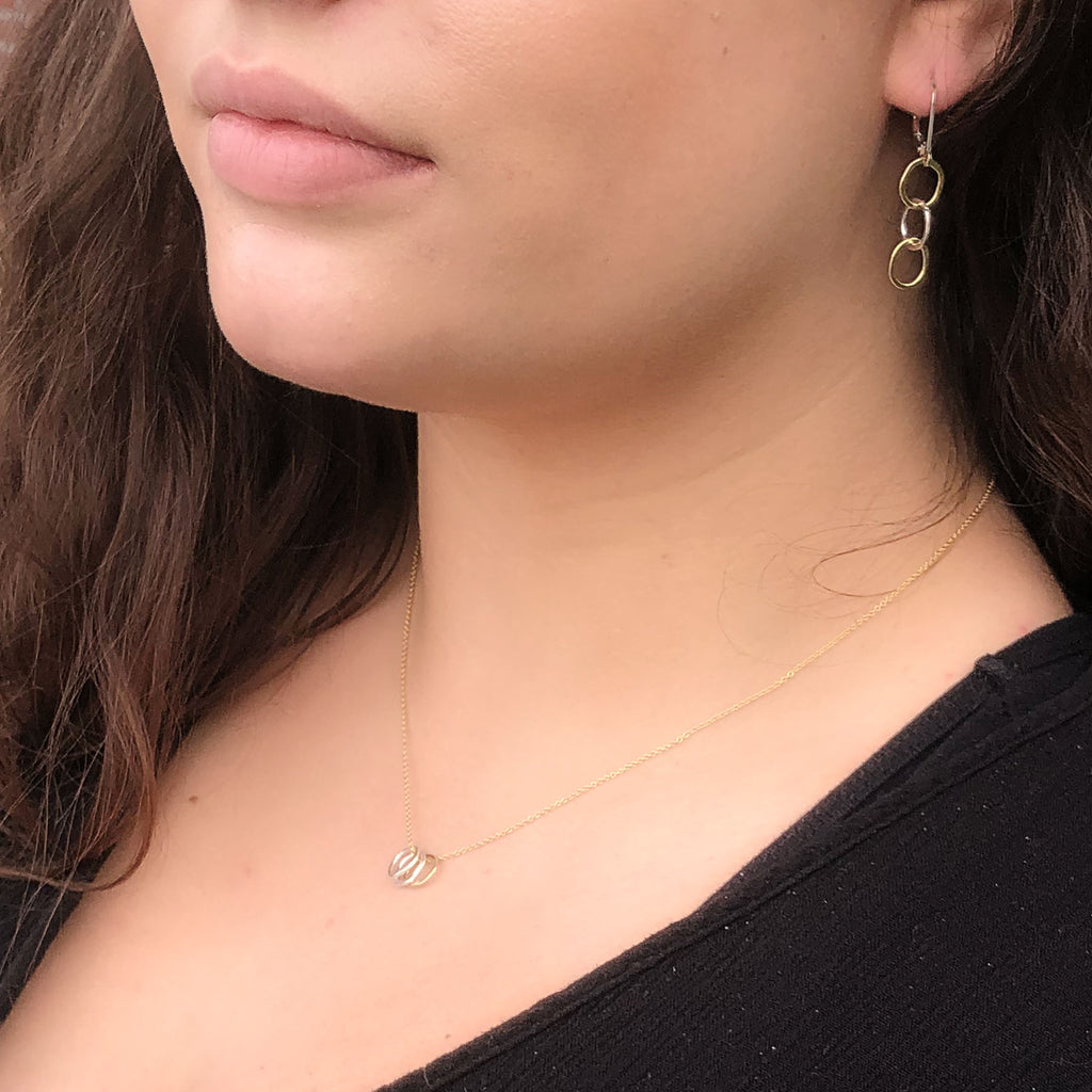 inlet earrings - Freshie & Zero