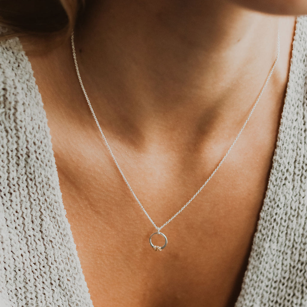 Mini Sparky Stitch Necklace - Freshie & Zero Studio Shop