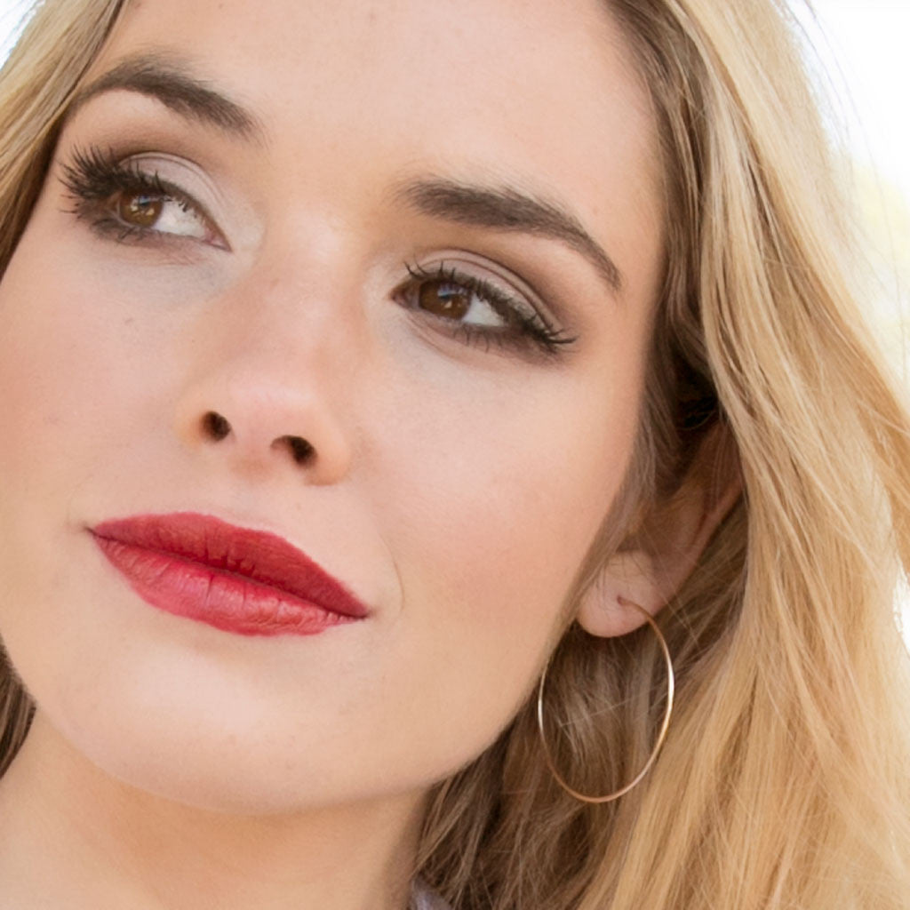 minimal hoops - large circles - Freshie & Zero