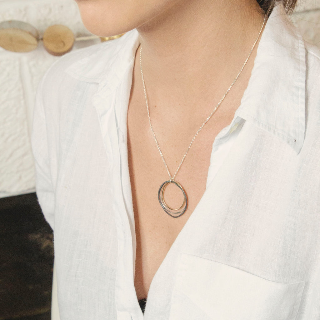 mixed caldera necklace - Freshie & Zero Studio Shop