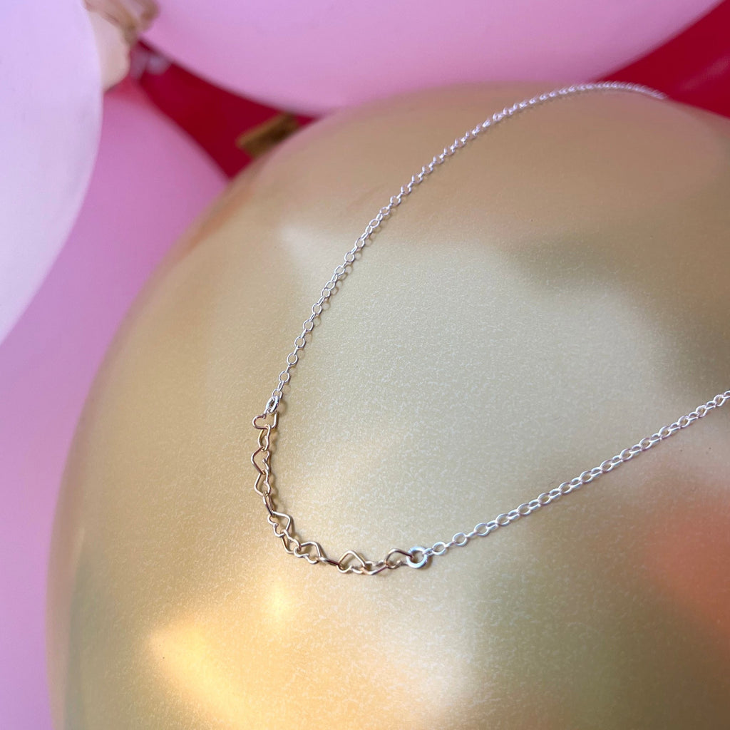 bitsy hearts necklace - Freshie & Zero Studio Shop