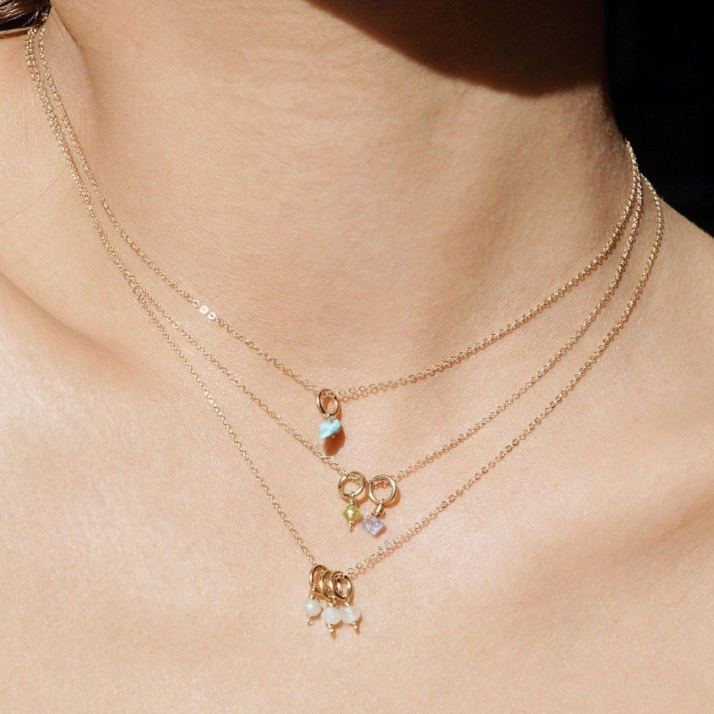 Birthstone Pendant Charms - Freshie & Zero Studio Shop