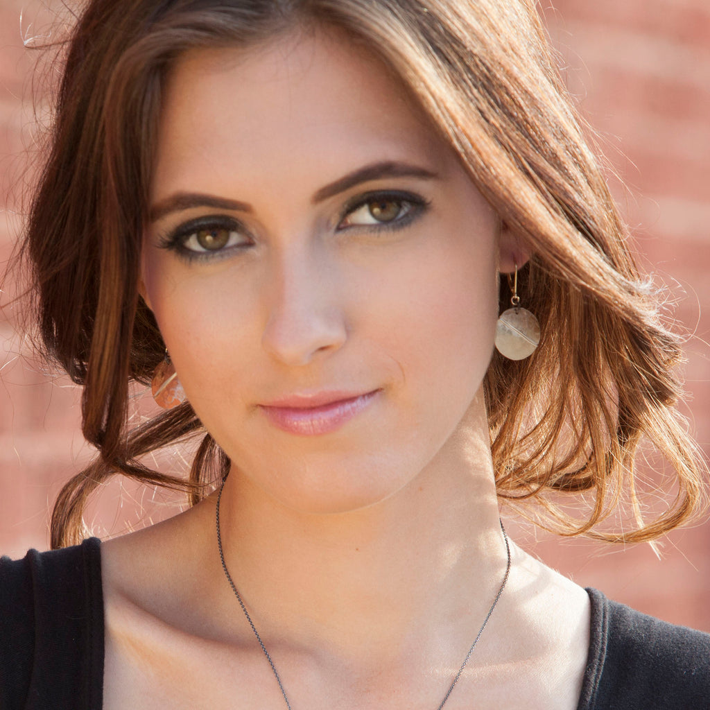 shield earrings - Freshie & Zero