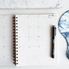 Undated Planner by Shorthand Press: Tie Dye - Freshie & Zero Studio Shop