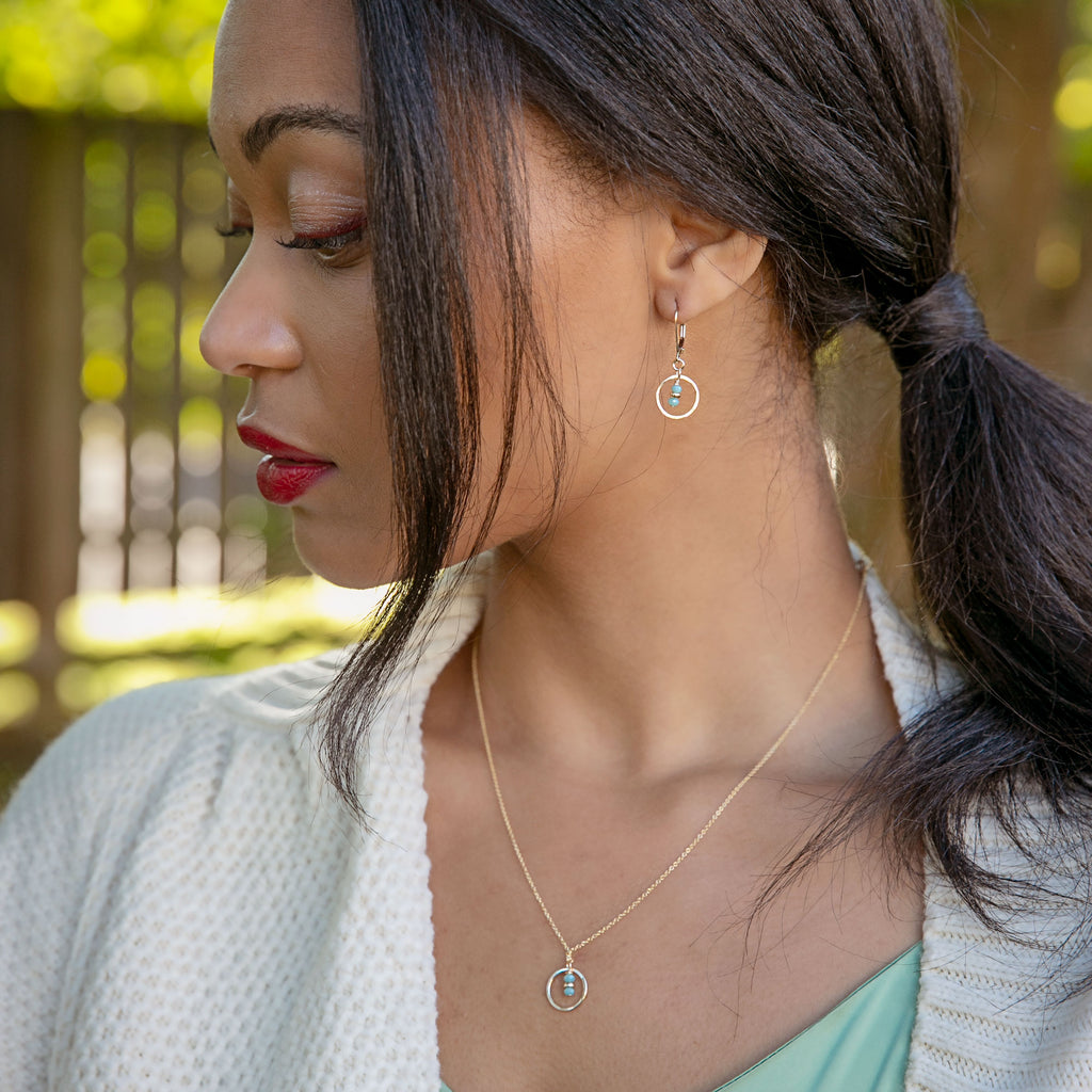 Seedling Sky Earrings - Freshie & Zero