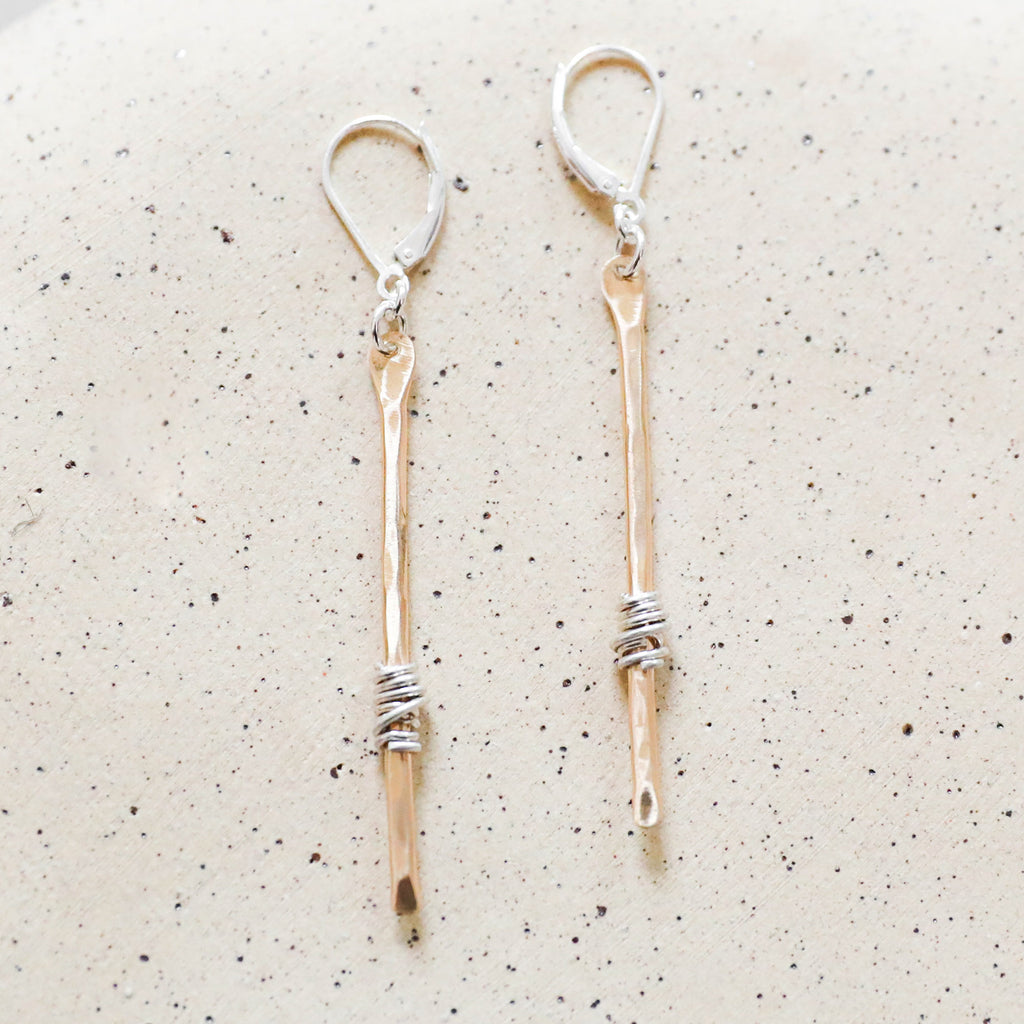 sparky stem earrings - Freshie & Zero