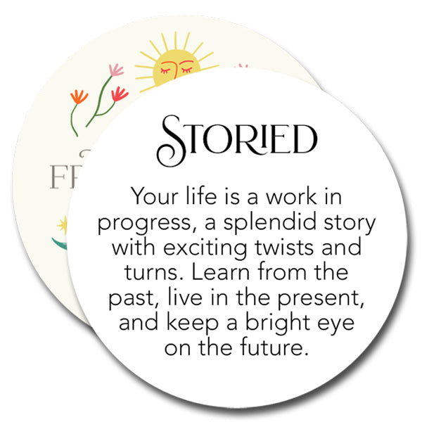 storied necklace - past, present & future - Freshie & Zero Studio Shop