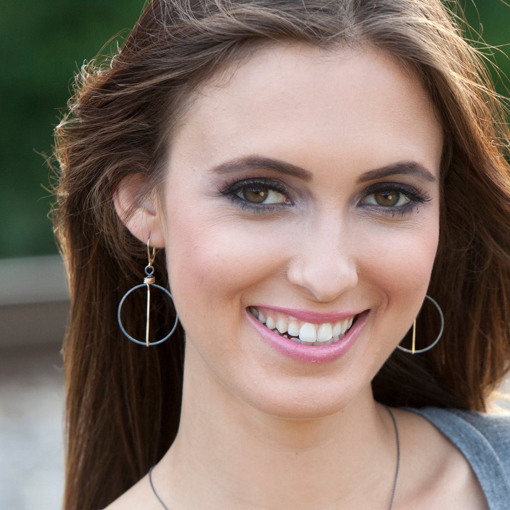 antique striped sweet earrings - Freshie & Zero