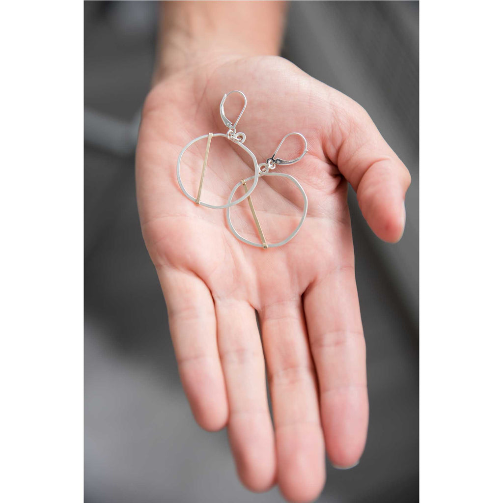 Golden Optimist Earrings - Freshie & Zero