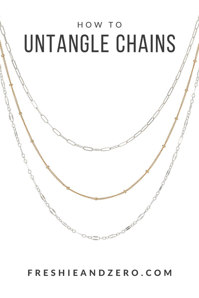 Tips for Untangling Jewelry Chains