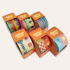 Set of two Clouds & Gold Stars Washi Tape by Rainbow Vision LLC, featuring cloud and star patterns on decorative craft tape.