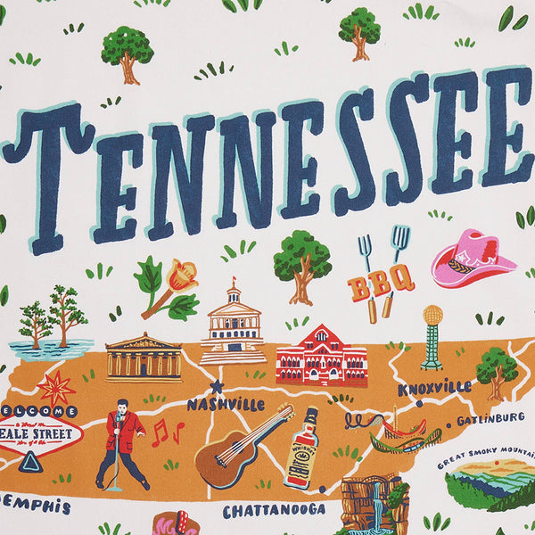 Tennessee Kitchen Towel - Angela Staehling - Freshie & Zero Studio Shop