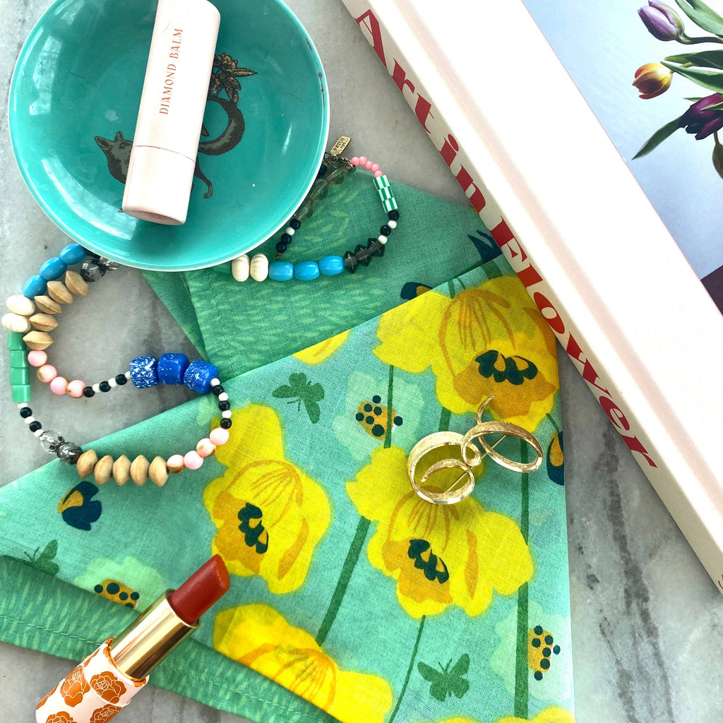 Daffodil Kerchief - Freshie & Zero Studio Shop