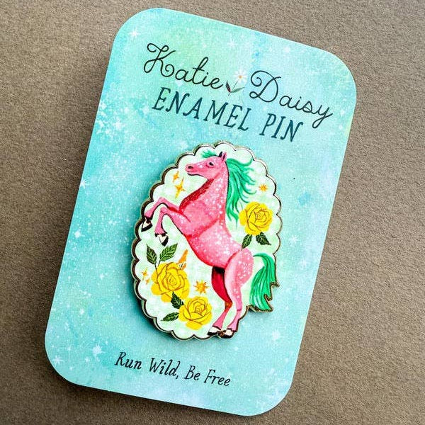 Sparkle Pony Enamel Pin - Freshie & Zero Studio Shop