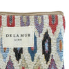 Small Makeup Bag: Boho Geometric - Freshie & Zero Studio Shop