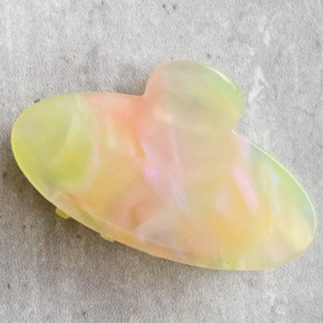 Eco Friendly Oval Hair Clip - Guava Juice - Freshie & Zero Studio Shop
