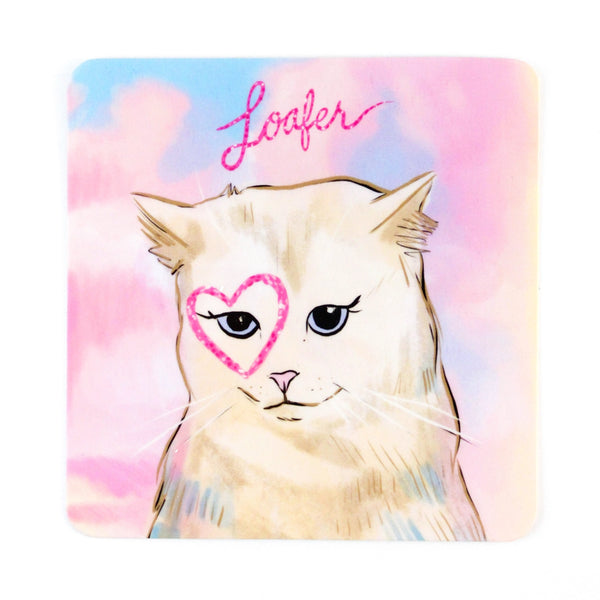 SwiftieCat Loafer Cat Vinyl Sticker - Freshie & Zero Studio Shop