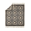 Soleil Black + White Throw Blanket by Jungalow - Freshie & Zero Studio Shop
