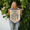 Those Who Seek Beauty Will Find It Felt Camp Flag - Freshie & Zero Studio Shop