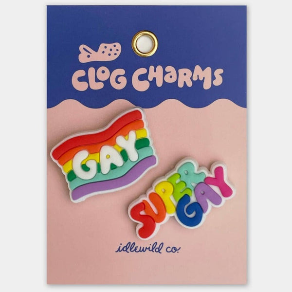 Gay Clog Charms by Idlewild - Freshie & Zero Studio Shop