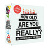 How Old Are You Really? party game by Hygge Games in colorful retail packaging