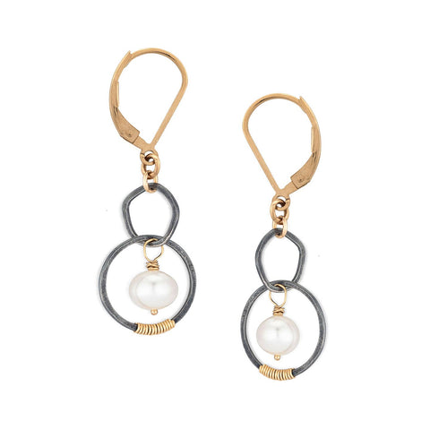 Freshie & Zero poem earrings featuring delicate, artistic dangle earrings with poetic design and lightweight gold-tone finish.