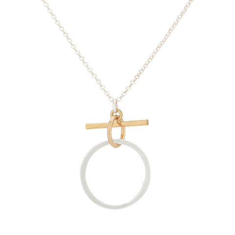Gold Pixie Necklace by Freshie & Zero featuring a delicate fairy charm on a fine chain.