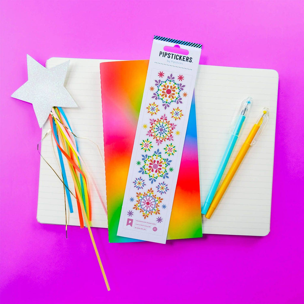 Kaleidoscope SnowflakesSticker Sheet - Freshie & Zero Studio Shop
