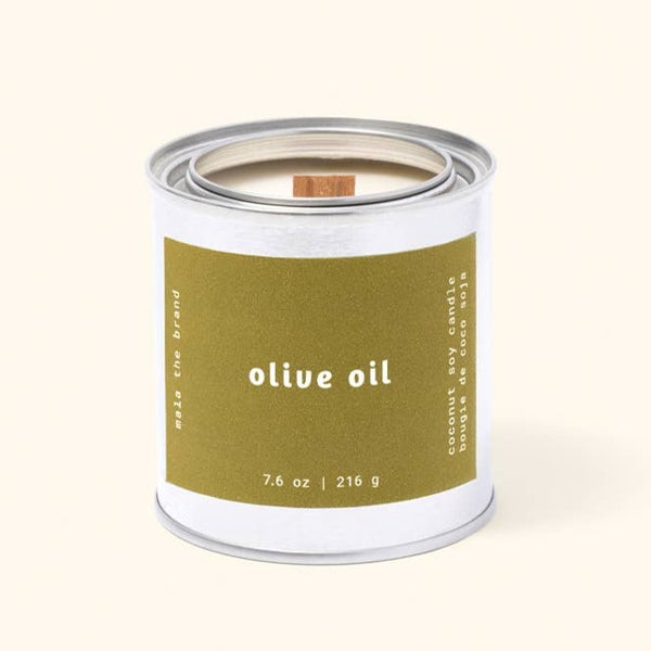 Mala Candle: Olive Oil | Bergamot + Lemon + Vanilla - Freshie & Zero Studio Shop