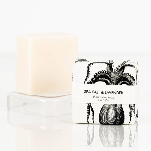 Sea Salt & Lavender - Petite Shea Butter Guest Soap - Freshie & Zero Studio Shop