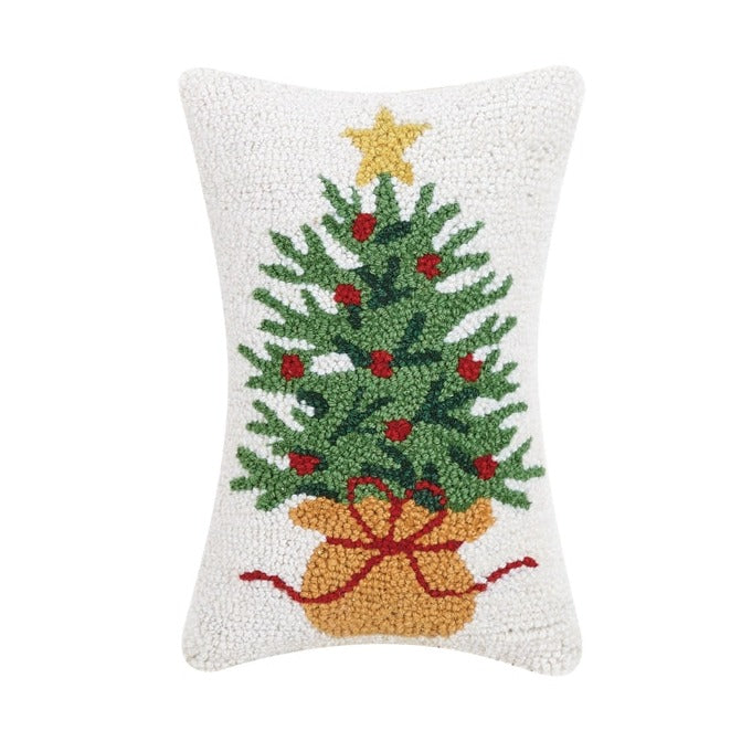 Wrapped Christmas Tree Hook Pillow Freshie & Zero