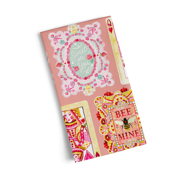 Vintage Valentines Cotton Tea Towel by Katie Daisy - Freshie & Zero Studio Shop