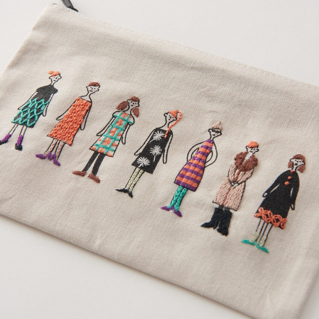 100 Ladies Ready-to-Embroider Zipper Pouch - Freshie & Zero Studio Shop