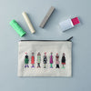 100 Ladies Ready-to-Embroider Zipper Pouch - Freshie & Zero Studio Shop