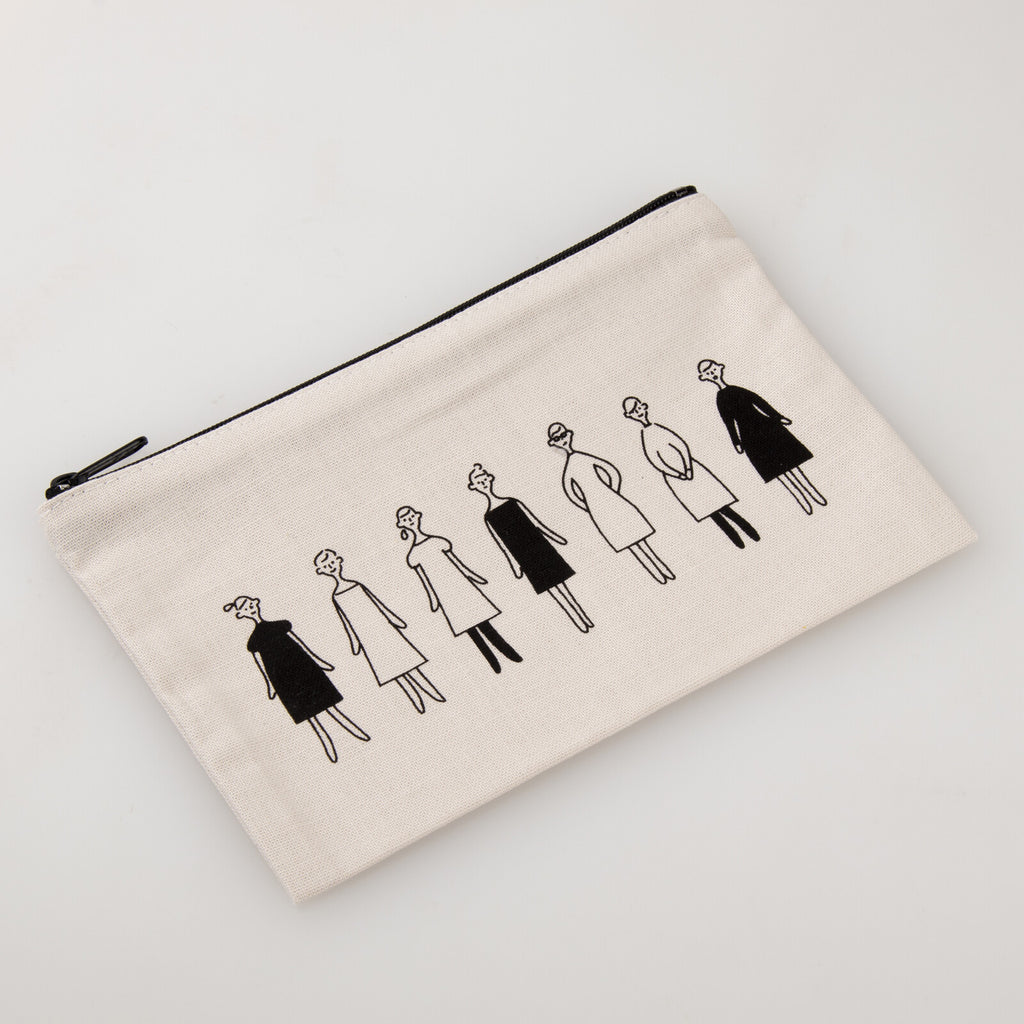 100 Ladies Ready-to-Embroider Zipper Pouch - Freshie & Zero Studio Shop