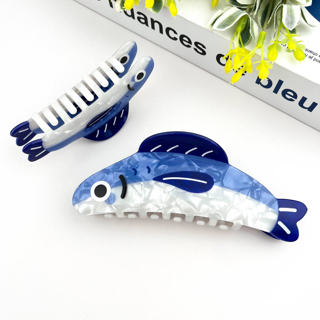 Sardine Fish Hair Claw: Large - Freshie & Zero Studio Shop