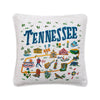 Tennessee Embroidered Pillow - Angela Staehling - Freshie & Zero Studio Shop