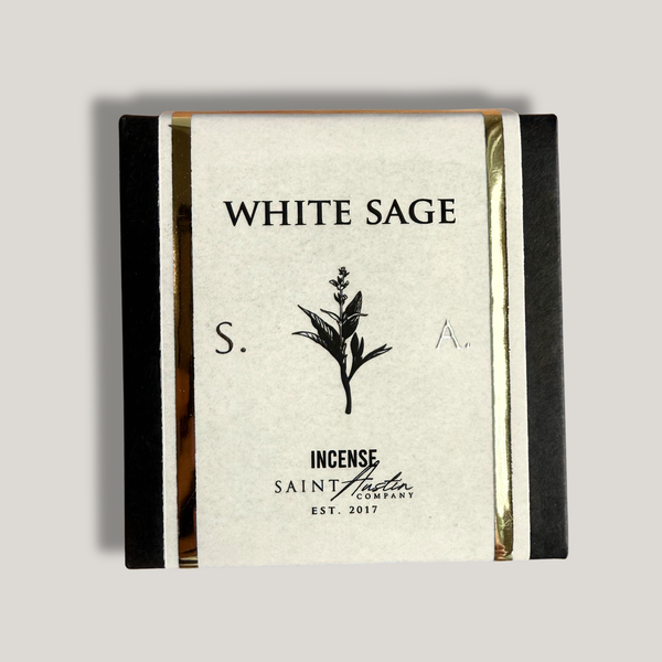 White Sage Incense Cones by Saint Austin Company - Freshie & Zero Studio Shop