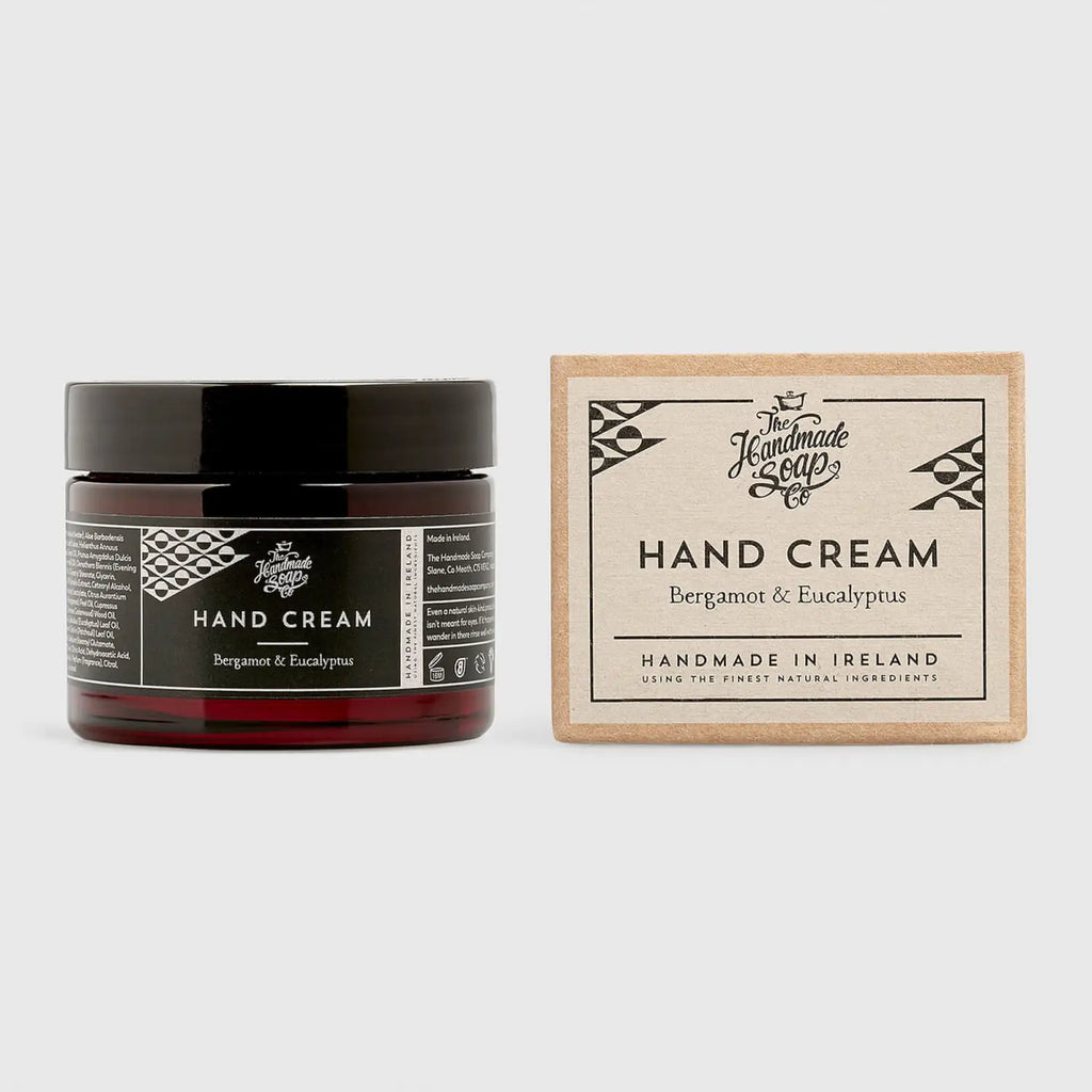 The Handmade Soap Co. Hand Cream: Bergamot & Eucalyptus - Freshie & Zero Studio Shop