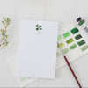 Four Leaf Clover Mini Notepad - Freshie & Zero Studio Shop