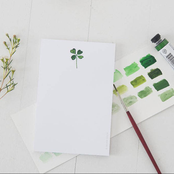 Four Leaf Clover Mini Notepad - Freshie & Zero Studio Shop