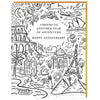 Adventure Anniversary Travel-Themed Illustrated Card - Freshie & Zero Studio Shop