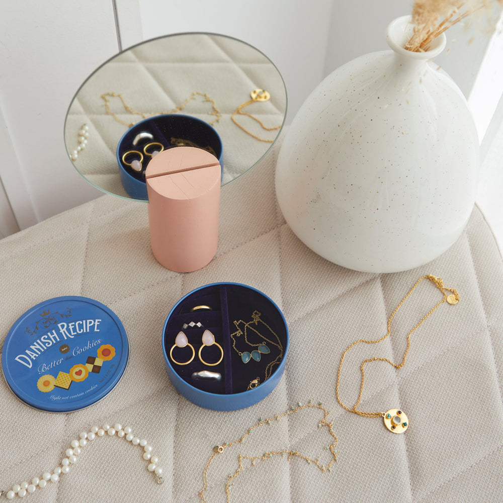 Danish Cookies Tin Jewelry Box - Freshie & Zero Studio Shop