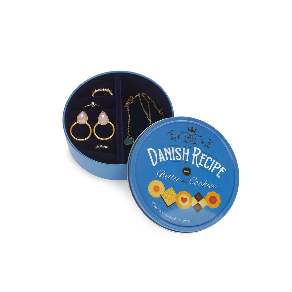 Danish Cookies Tin Jewelry Box - Freshie & Zero Studio Shop