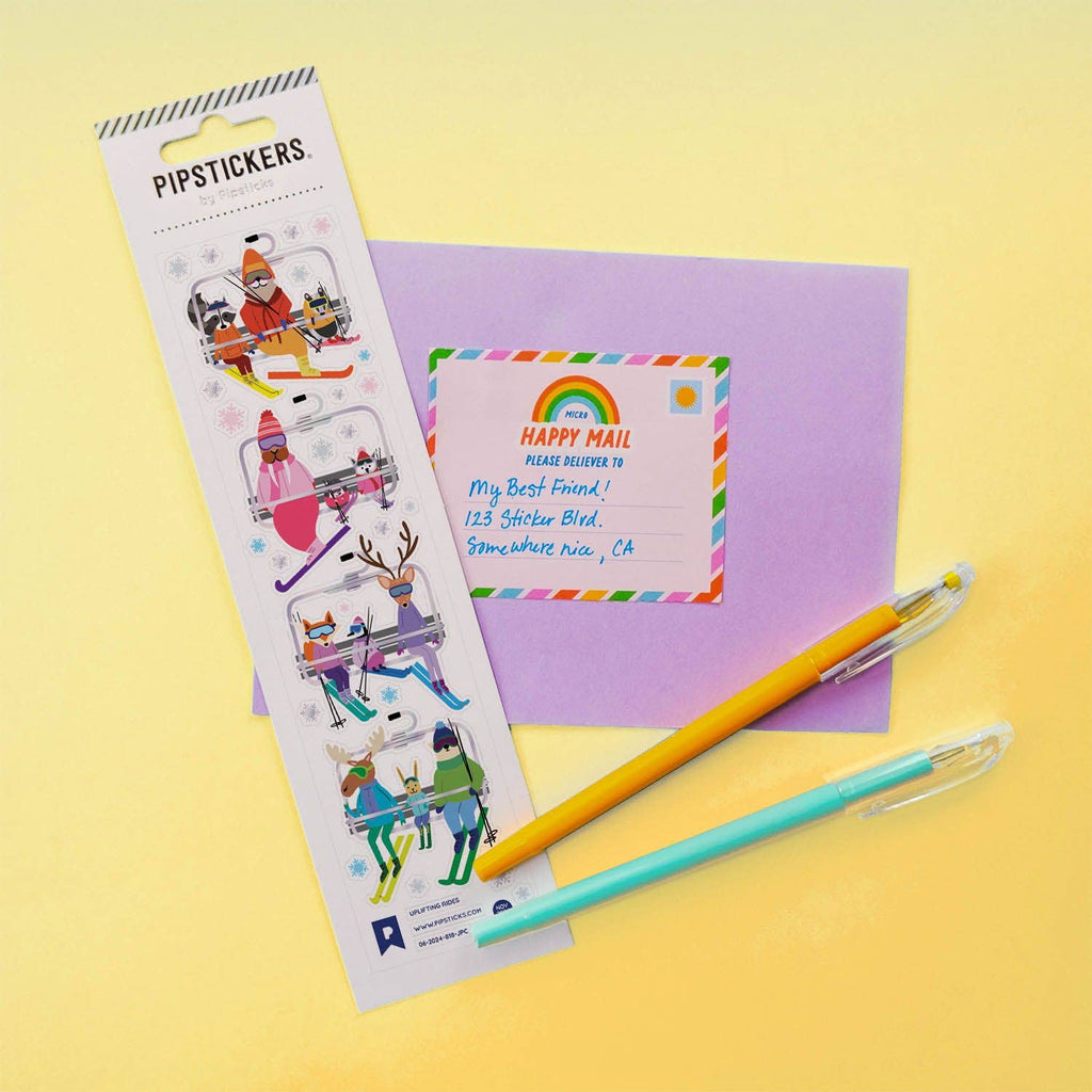 Uplifting Rides Sticker Sheet by Pipstickers - Freshie & Zero Studio Shop