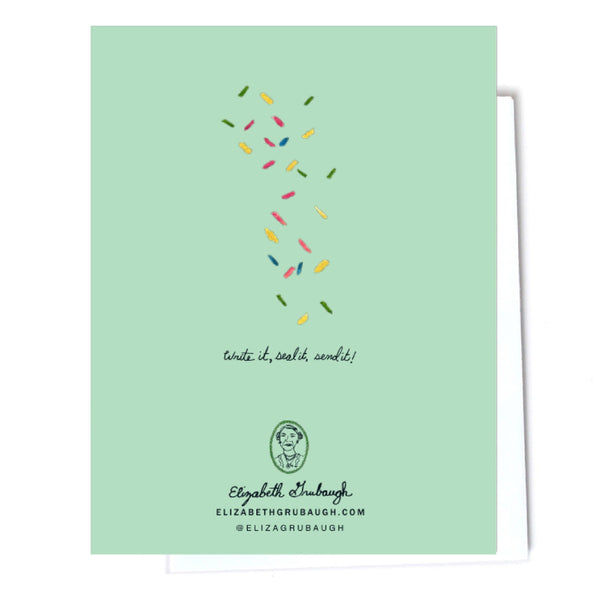 Extra Sprinkles Birthday Card - Freshie & Zero Studio Shop